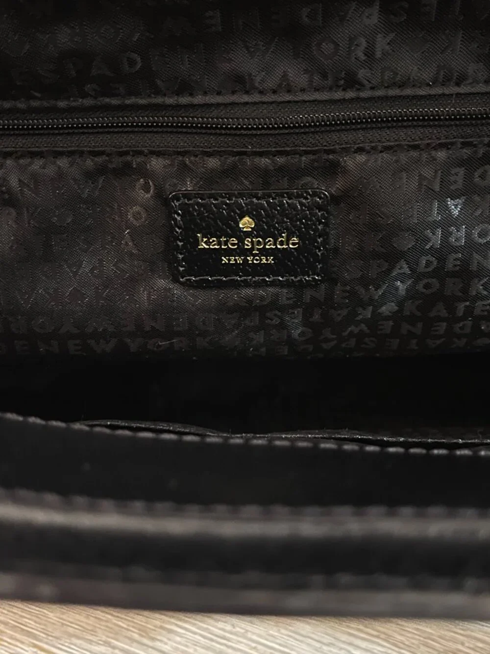 New Kate Spade Grand Street Hayden Tote Bag & Nika Wallet Black Leather